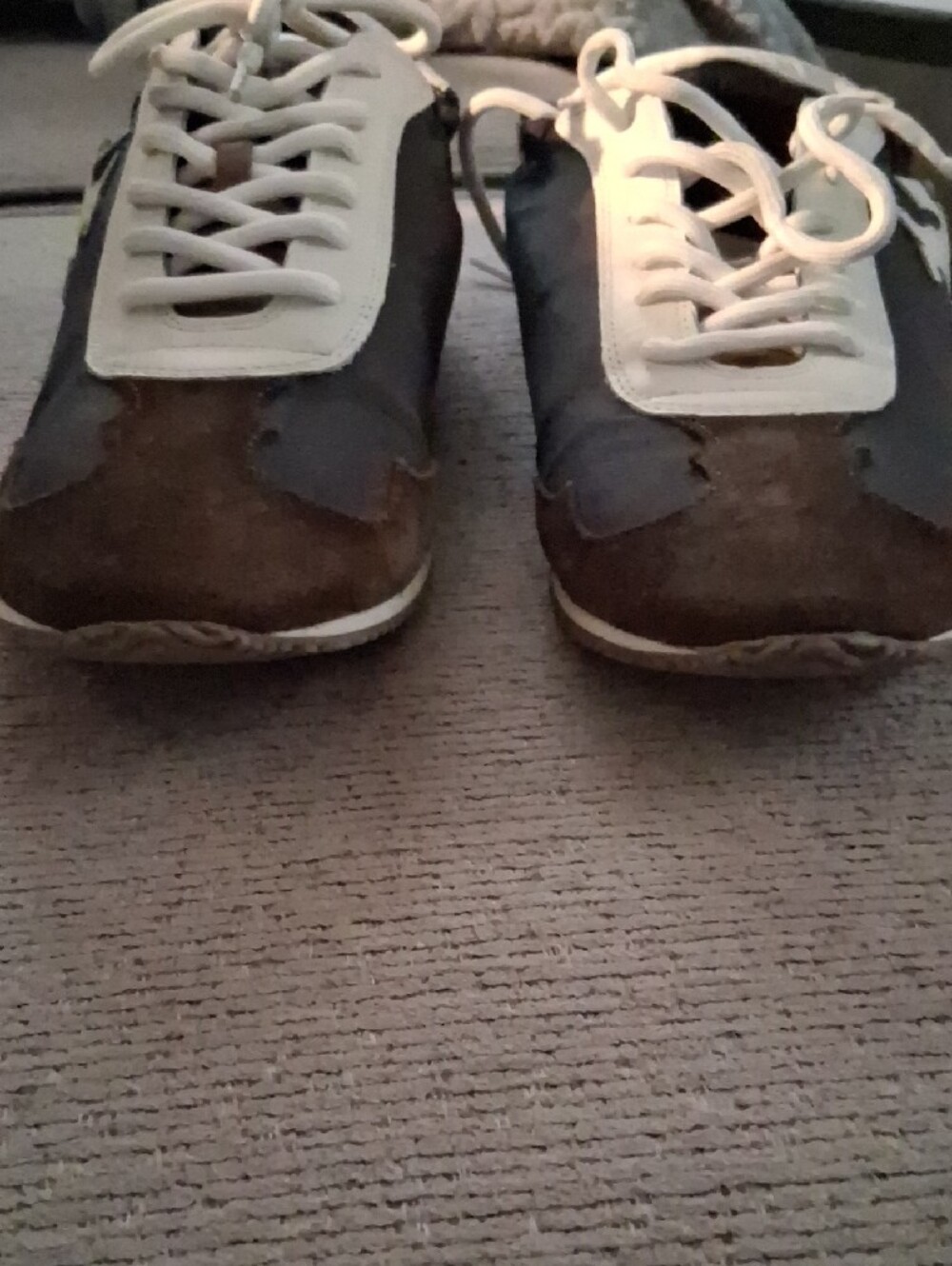 Tory Burch Brown and Black Logo Detail Sneakers - Picture 8 of 11